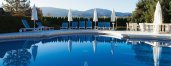 Pool mit Panorama