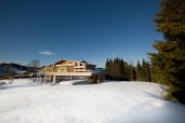 Hotel Rosenalp im Winter