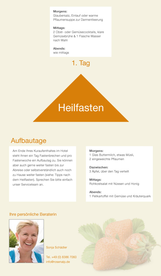 Heilfasten im Hotel
