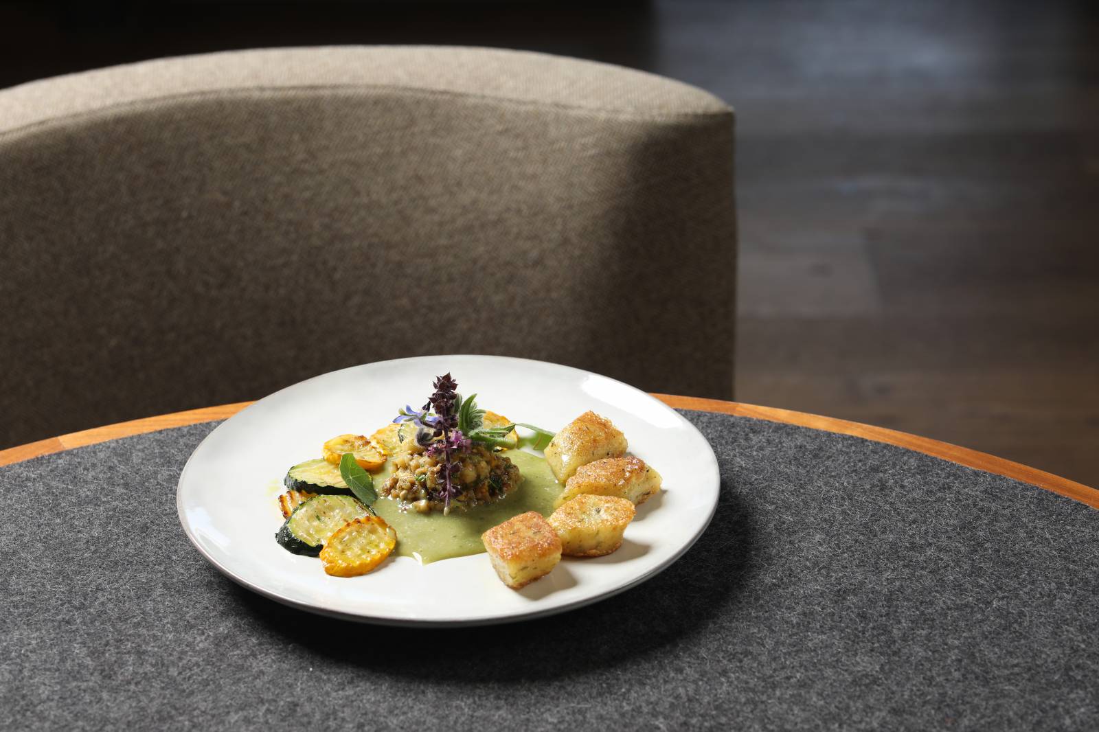 Vegane Gemüse-Gnocchi Symbolfoto