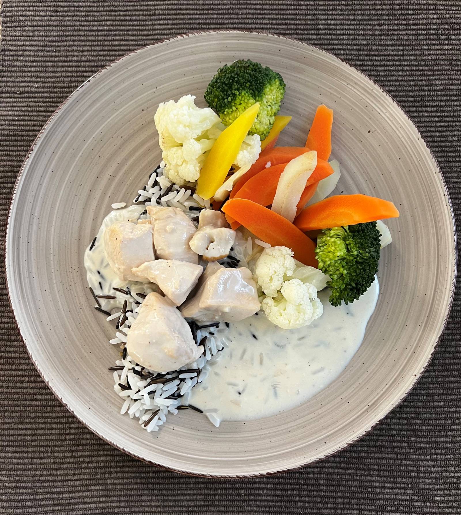 Hühnerfrikassee Schrothkur Aufbau  Symbolfoto