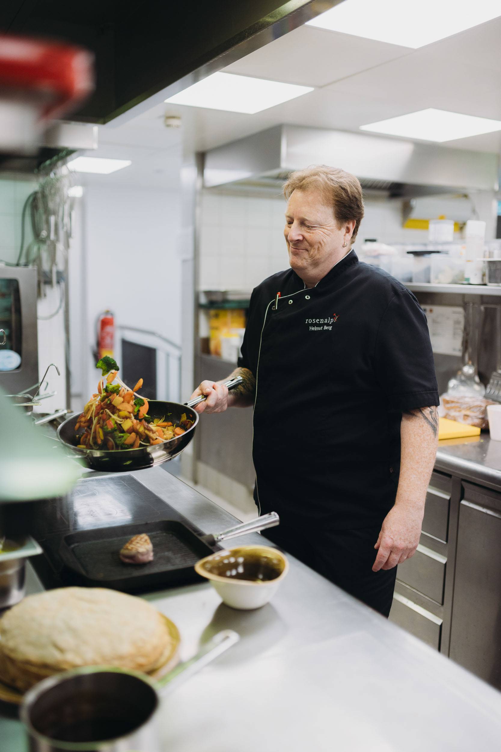 Wir kochen gesund, ausgewogen, geschmackvoll - und: leicht! - Rosenalp Gesundheitsresort & SPA