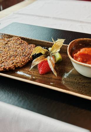 Buchweizen – Gemüse Pancake Symbolfoto