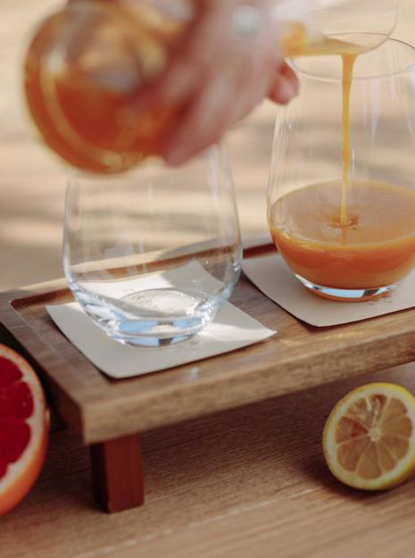 The colorful healthy wolrd
of juices - Rosenalp Gesundheitsresort & SPA