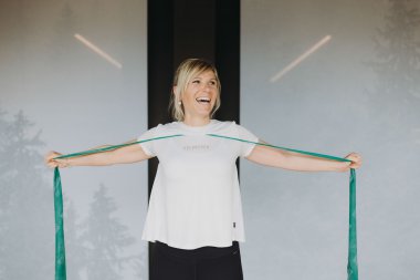 Richtig happy! Dank Sport., Bild 1/1