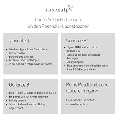 Rosenalp E-Ladestation