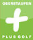 Oberstaufen PLUS Golf Logo