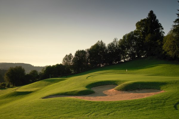 Golfplatz in Oberstaufen im Allgäu